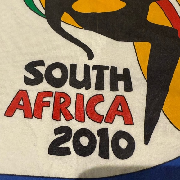 Adidas 2010 White FIFA World Cup Tee - Picture 3 of 9